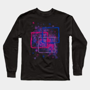 Subtle Bi Squares Long Sleeve T-Shirt